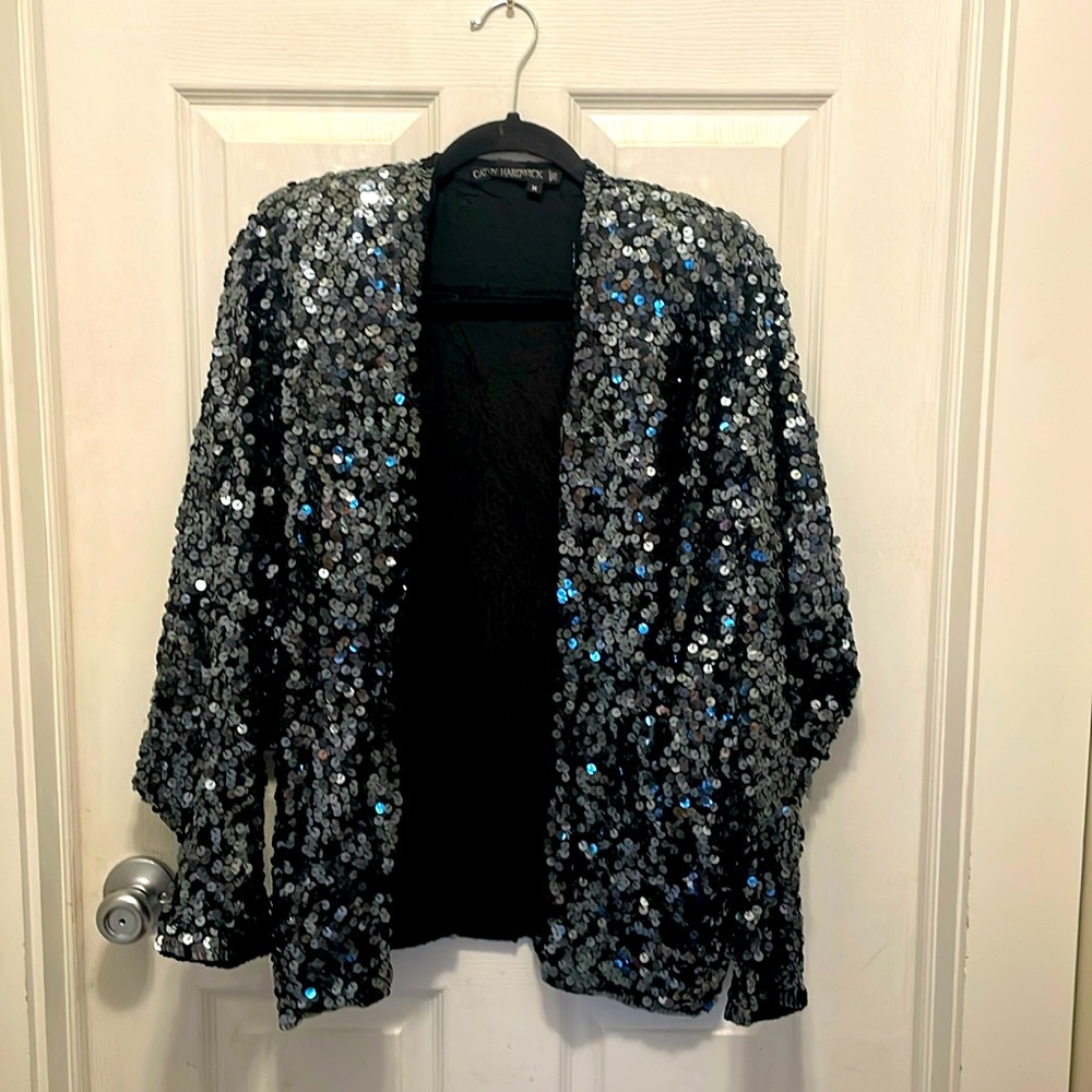 Sequin cardigan